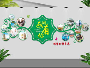 2018企业创意立体企业文化墙与数字内容应用服务